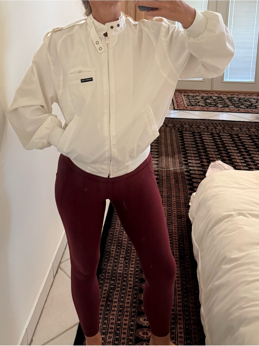 Members Only White Jacket